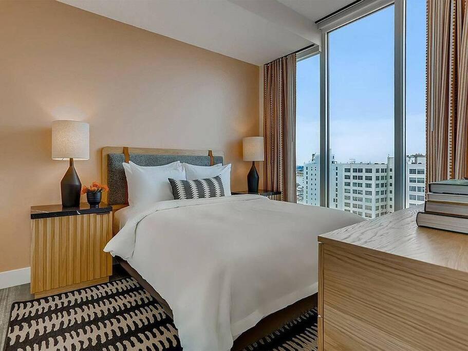 Top Floor High Rise 3 Bed Dtla Skyscraper Penthouse 洛杉矶 外观 照片