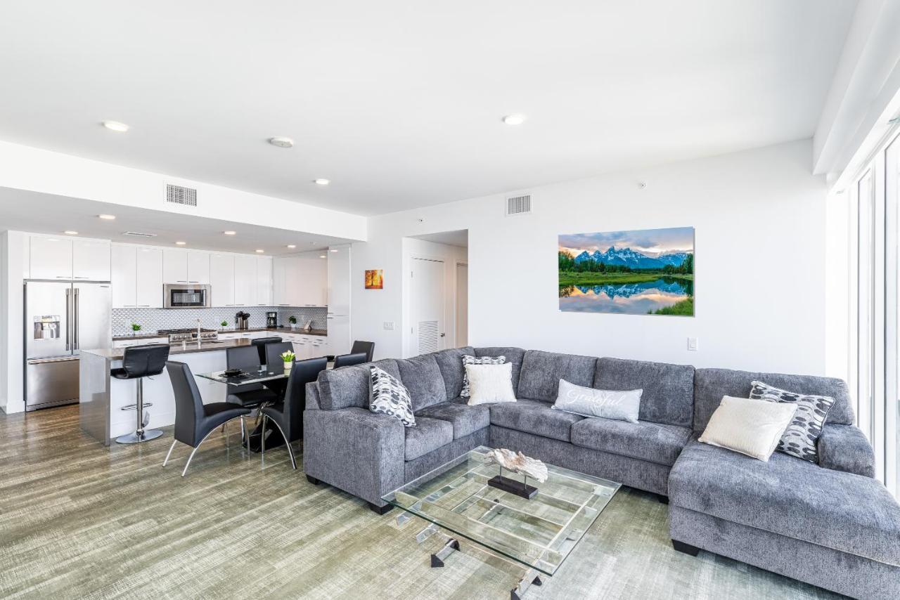 Top Floor High Rise 3 Bed Dtla Skyscraper Penthouse 洛杉矶 外观 照片