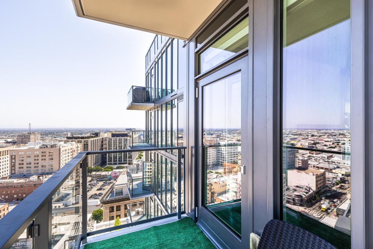 Top Floor High Rise 3 Bed Dtla Skyscraper Penthouse 洛杉矶 外观 照片