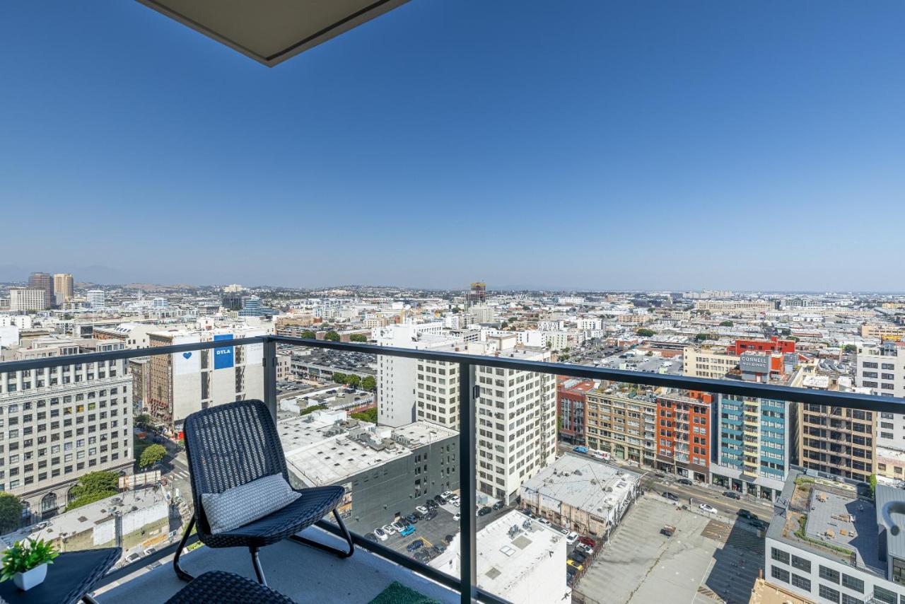 Top Floor High Rise 3 Bed Dtla Skyscraper Penthouse 洛杉矶 外观 照片