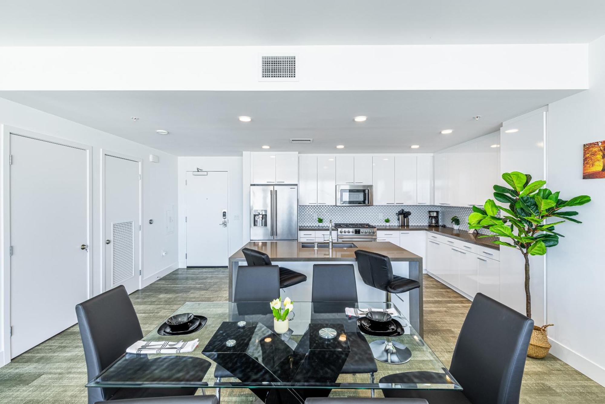 Top Floor High Rise 3 Bed Dtla Skyscraper Penthouse 洛杉矶 外观 照片