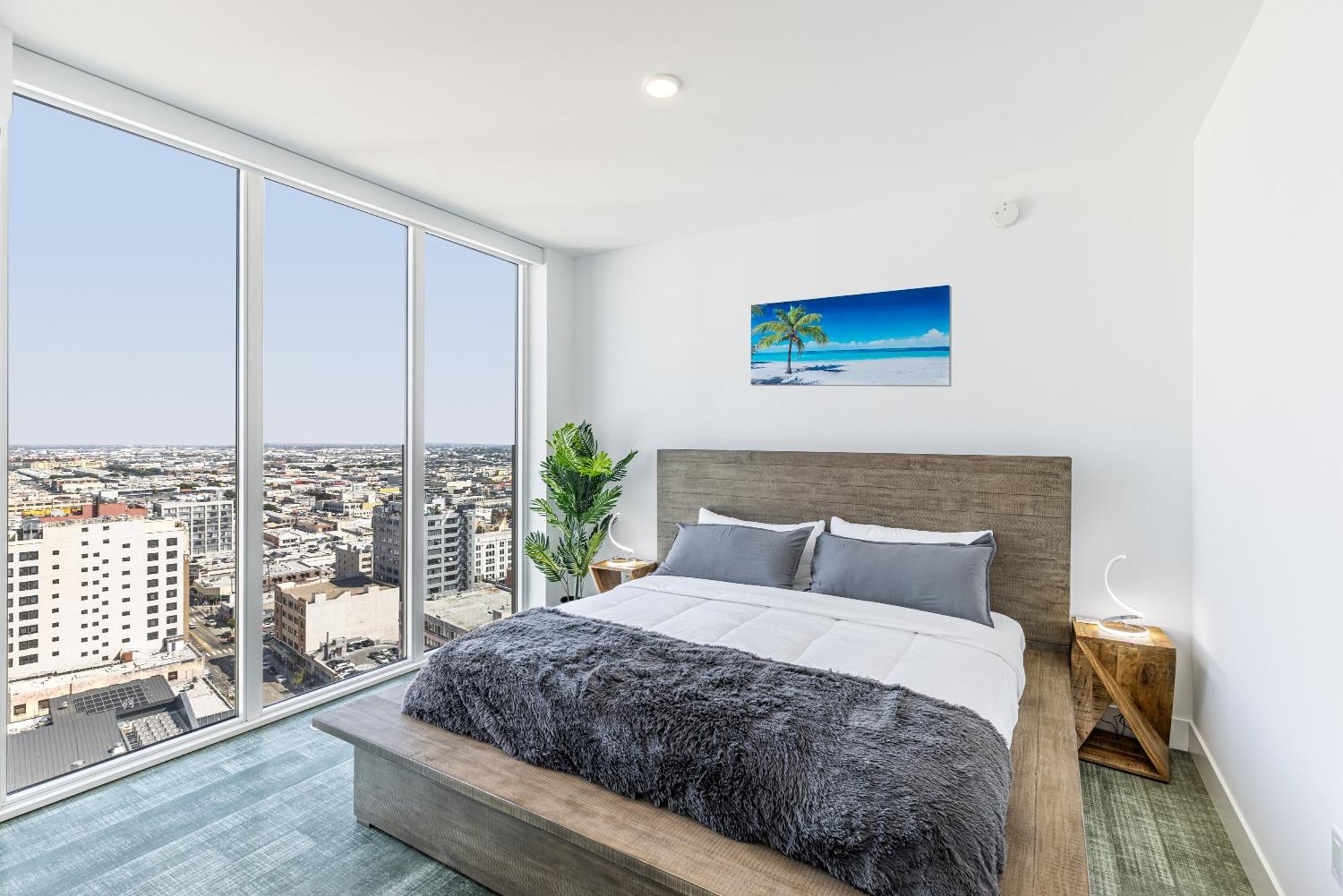 Top Floor High Rise 3 Bed Dtla Skyscraper Penthouse 洛杉矶 外观 照片