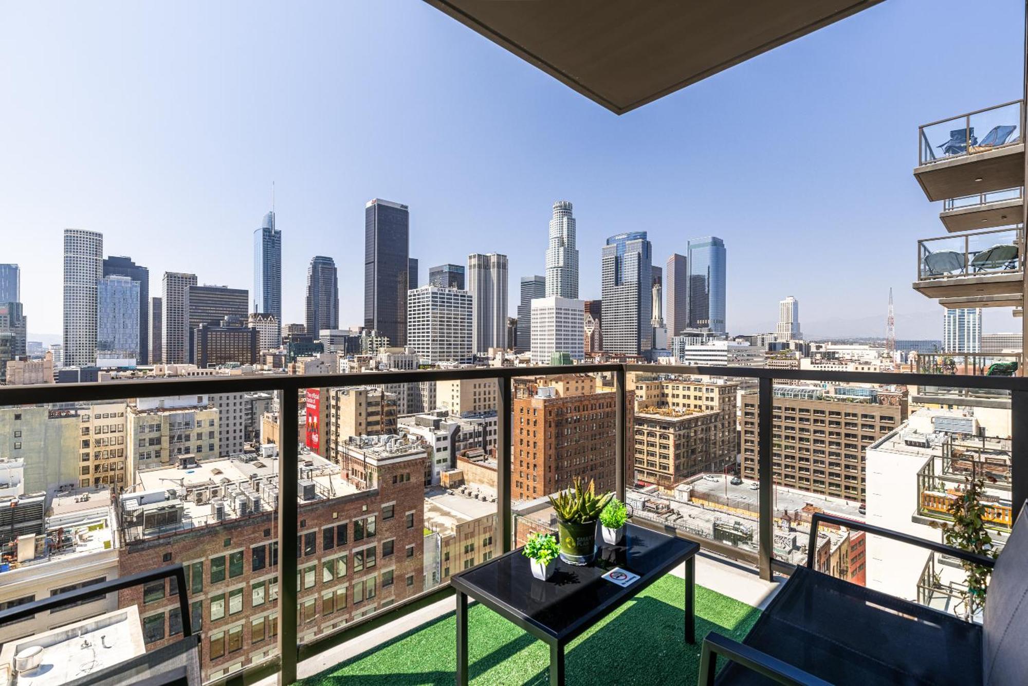 Top Floor High Rise 3 Bed Dtla Skyscraper Penthouse 洛杉矶 外观 照片
